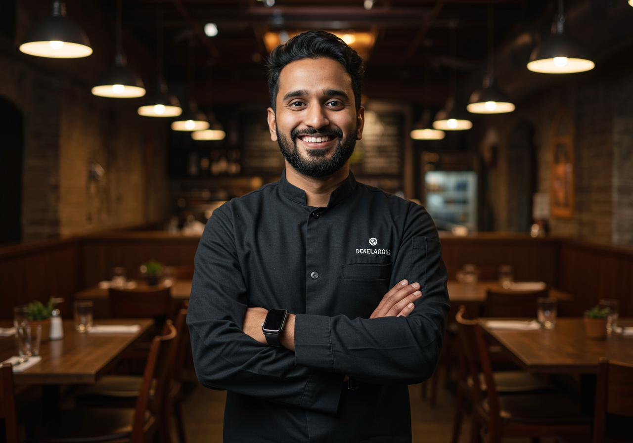 Rajesh Sharma — Delhi restaurant owner